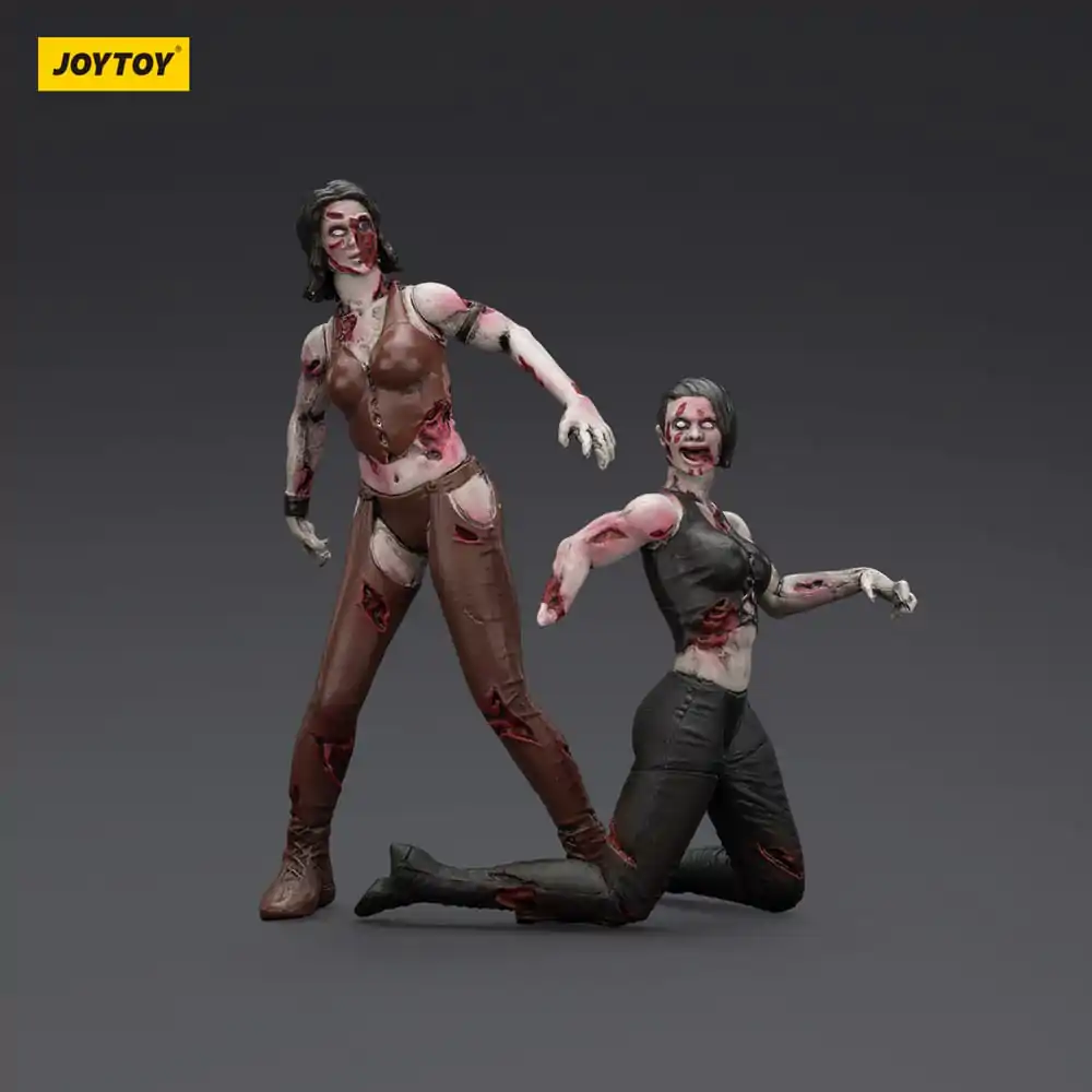 Zombie Dark Source Actionfiguren 2er-Pack Wrestlerinnen 8 cm Produktfoto
