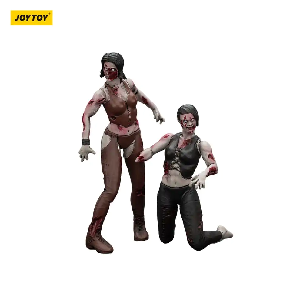 Zombie Dark Source Actionfiguren 2er-Pack Wrestlerinnen 8 cm Produktfoto