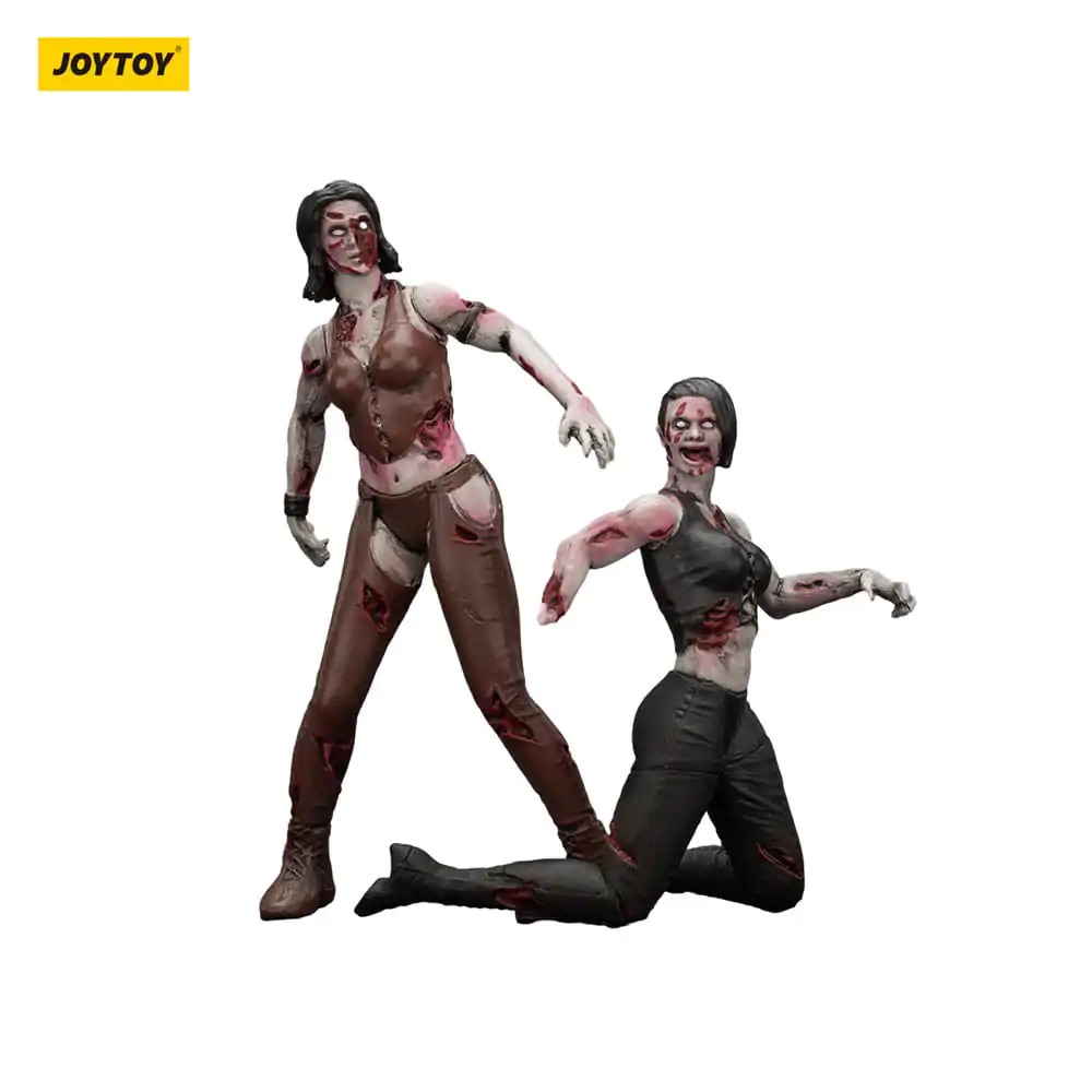 Zombie Dark Source Actionfiguren 2er-Pack Wrestlerinnen 8 cm Produktfoto