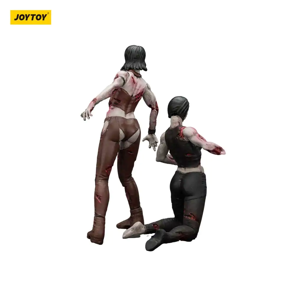 Zombie Dark Source Actionfiguren 2er-Pack Wrestlerinnen 8 cm Produktfoto