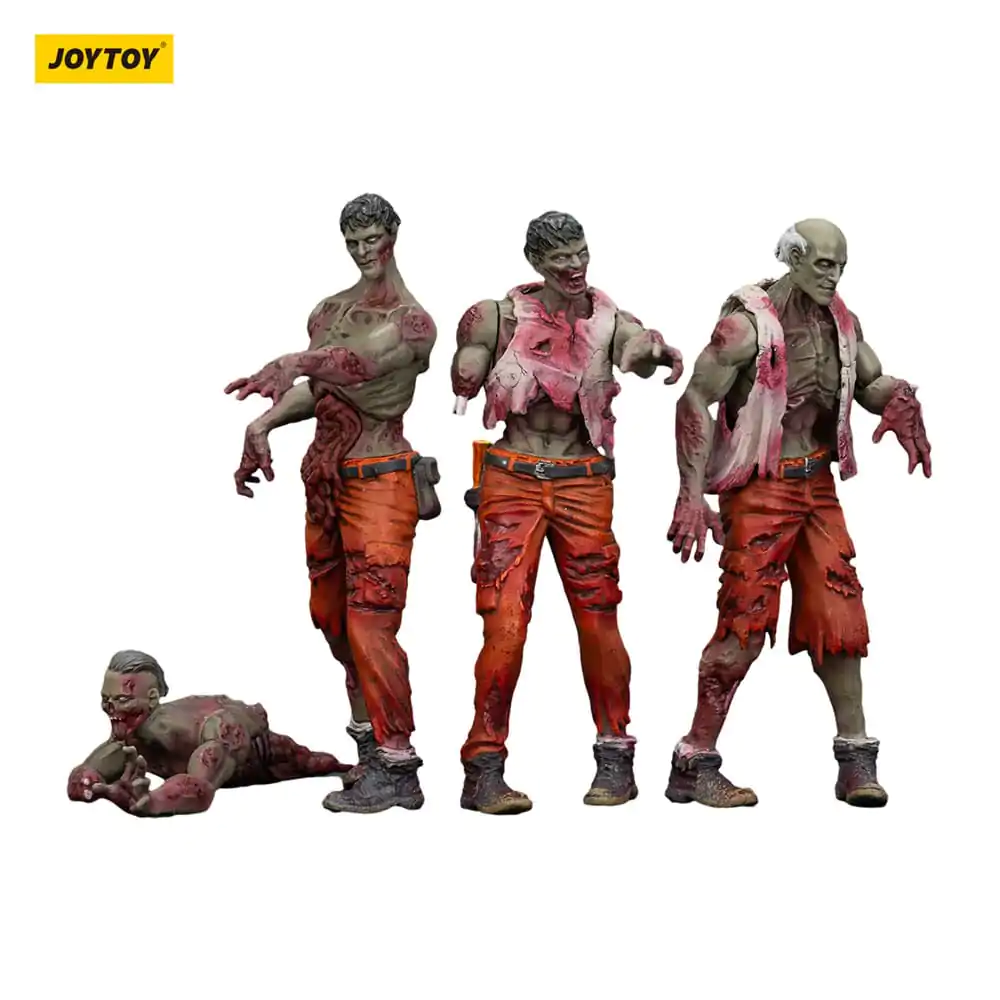 Zombie Dark Source Actionfiguren 4er-Pack Mechanic Team 8 cm Produktfoto