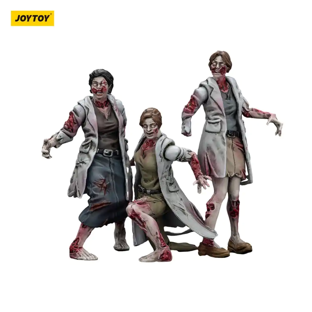 Zombie Dark Source Actionfiguren 3er-Pack Sanitäter 8 cm Produktfoto