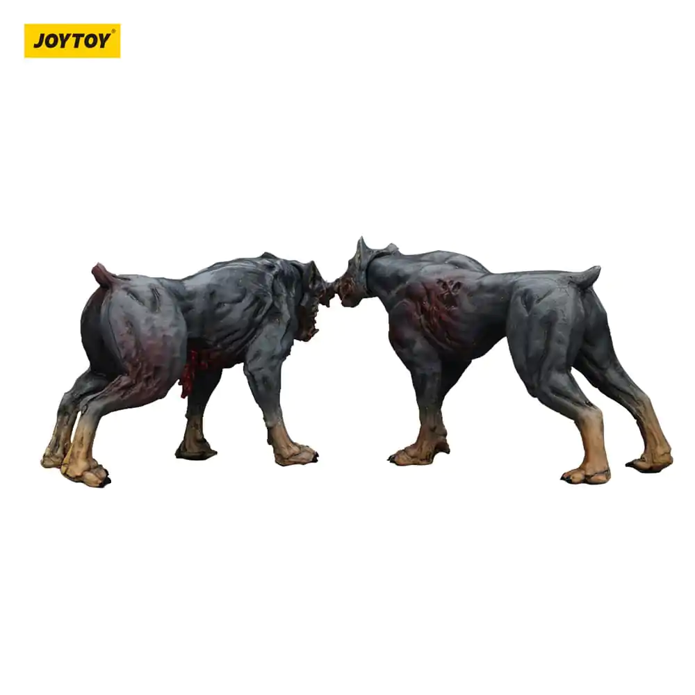 Zombie Dark Source Actionfiguren 2er-Pack Polizeihunde 8 cm Produktfoto