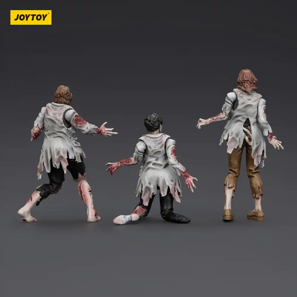 Zombie Dark Source Actionfiguren 3er-Pack Wissenschaftlerinnen (Weiblich) 8 cm Produktfoto