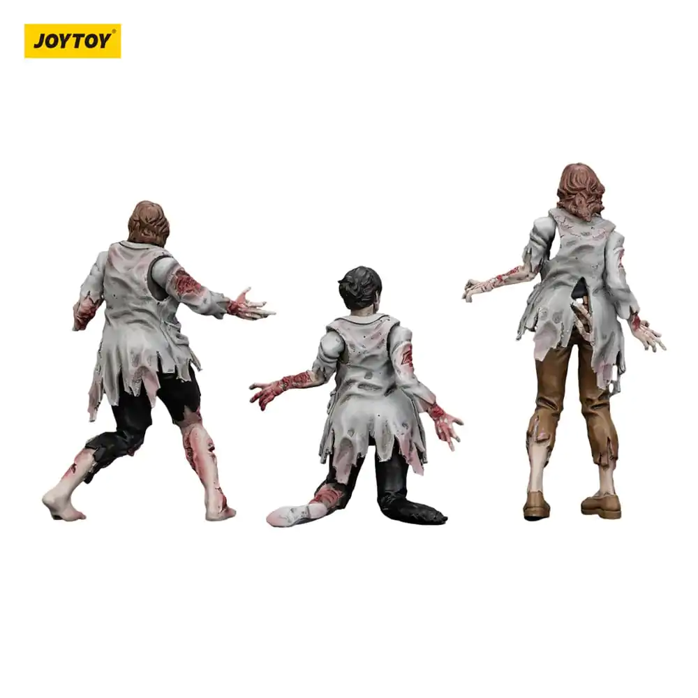 Zombie Dark Source Actionfiguren 3er-Pack Wissenschaftlerinnen (Weiblich) 8 cm Produktfoto