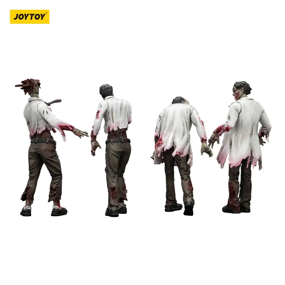 Zombie Dark Source Action Figuren 4er-Pack Wissenschaftler (Männlich) 8 cm Produktfoto