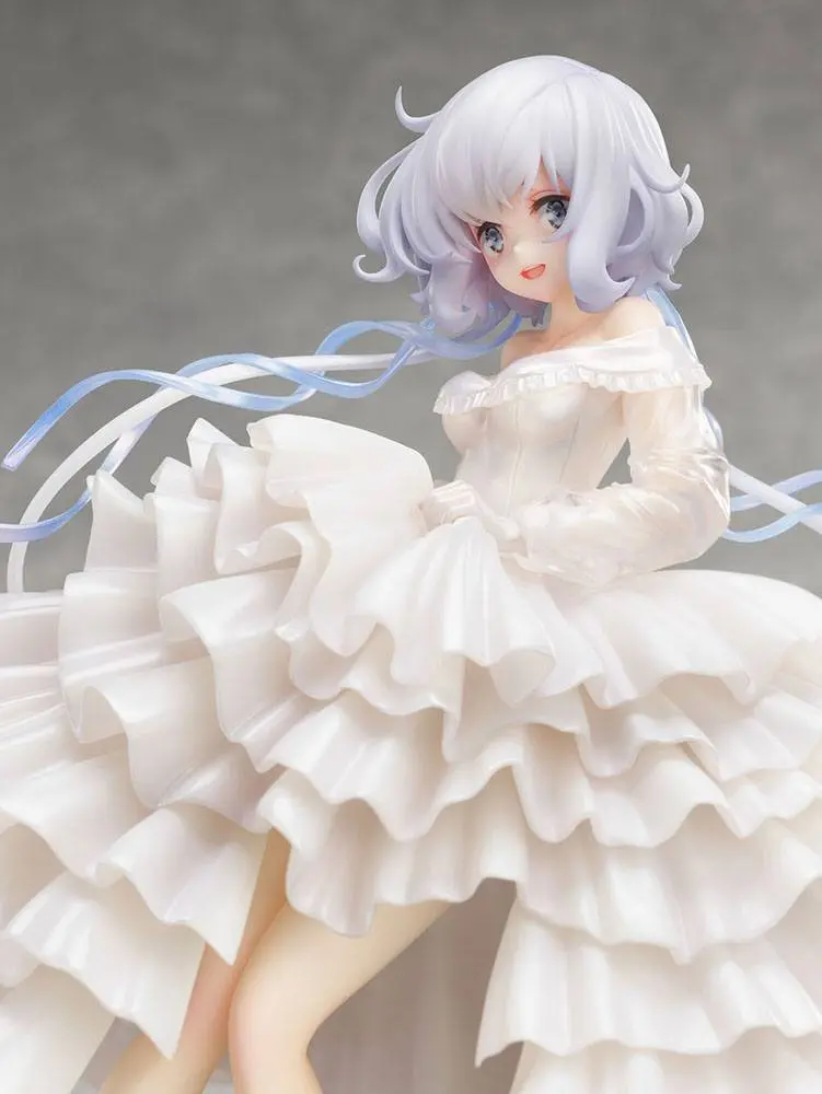 Zombie Land Saga Revenge PVC Statue 1/7 Junko Konno Wedding Dress 21 cm Produktfoto