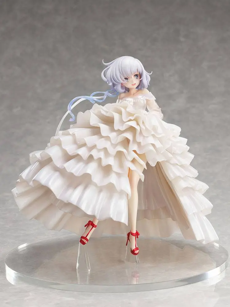 Zombie Land Saga Revenge PVC Statue 1/7 Junko Konno Wedding Dress 21 cm Produktfoto