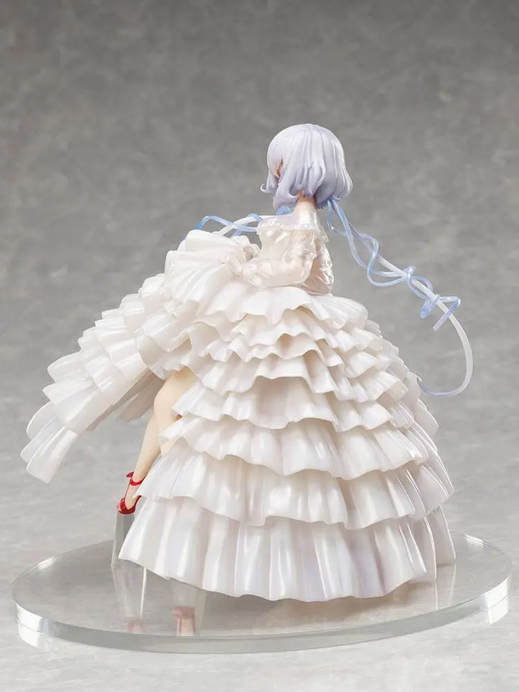 Zombie Land Saga Revenge PVC Statue 1/7 Junko Konno Wedding Dress 21 cm Produktfoto