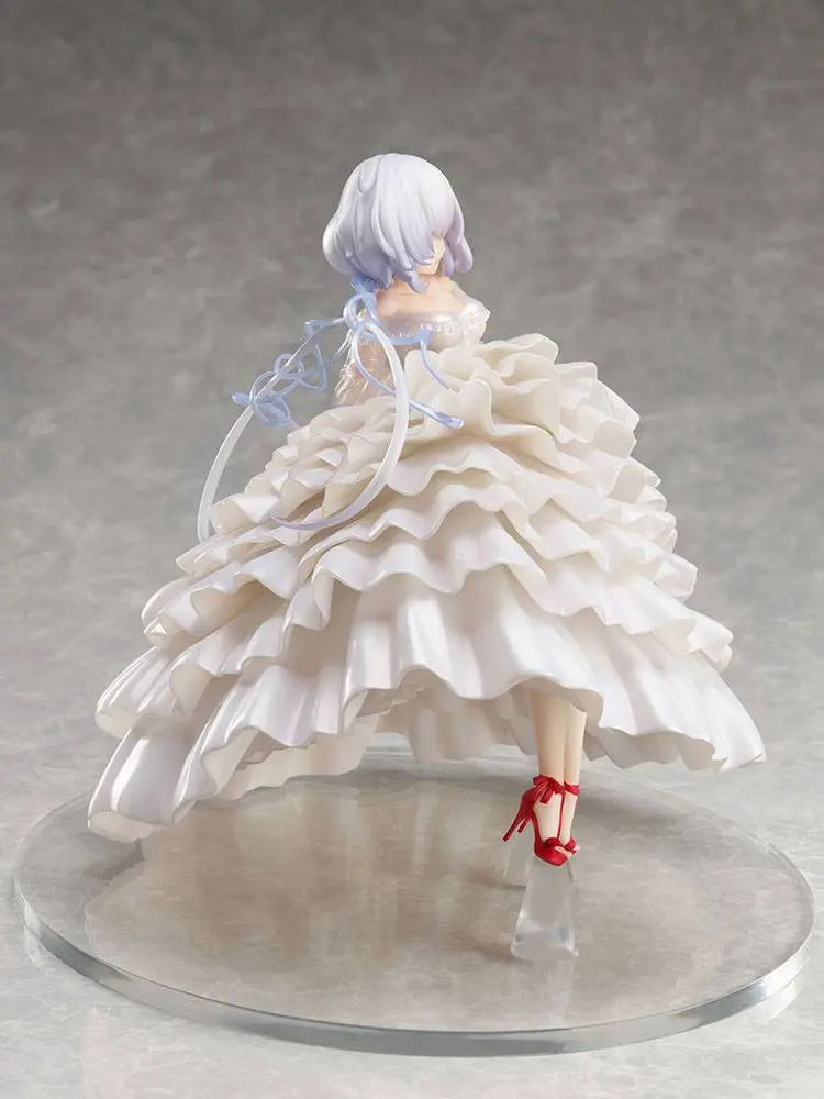 Zombie Land Saga Revenge PVC Statue 1/7 Junko Konno Wedding Dress 21 cm Produktfoto