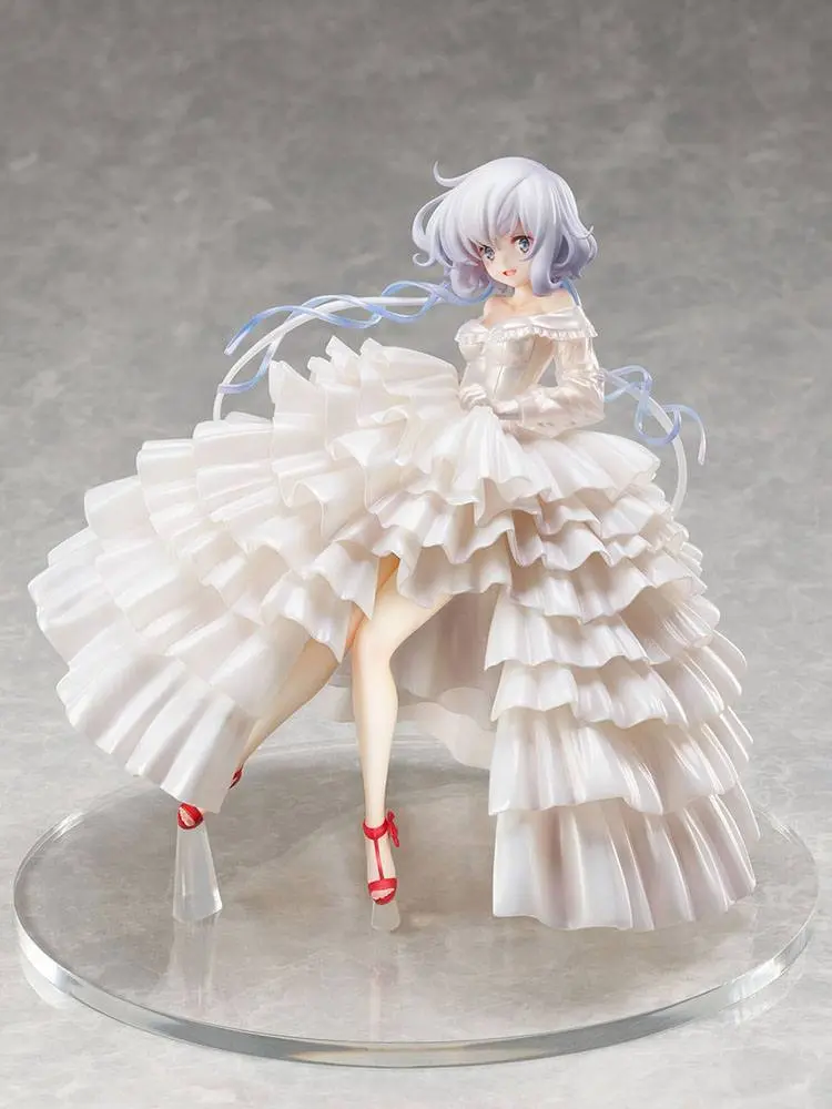 Zombie Land Saga Revenge PVC Statue 1/7 Junko Konno Wedding Dress 21 cm Produktfoto