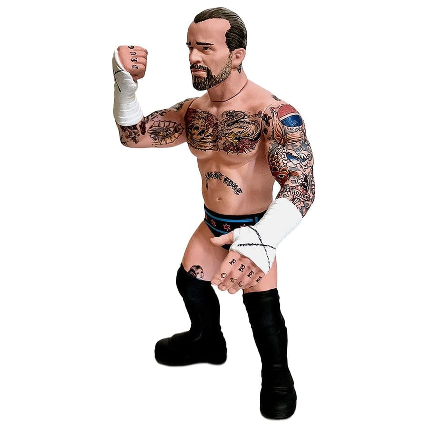 Zombie Sailor's Spielzeug Actionfigur CM PUNK Heels and Faces 11 cm Produktfoto