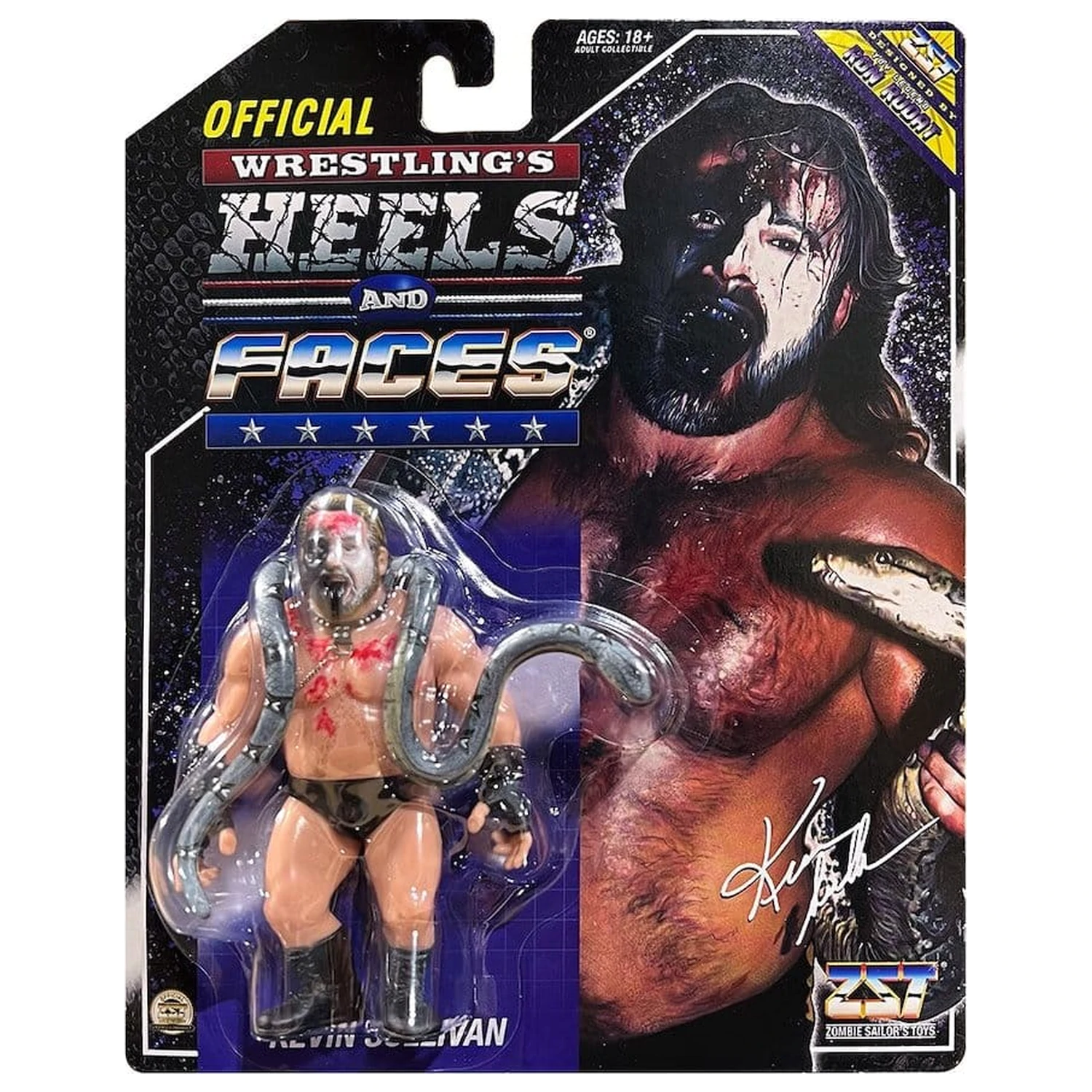 Zombie Sailor's Toys Actionfigur Kevin Sullivan mit Snake 11 cm Produktfoto