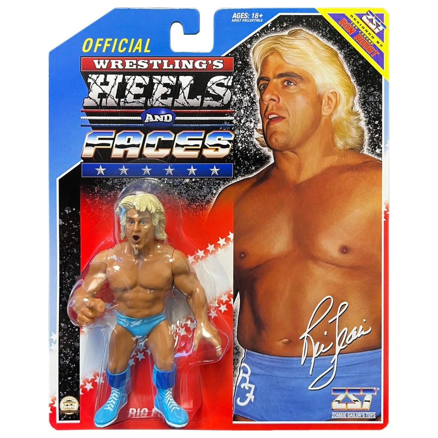 Zombie Sailor's Toys Actionfigur Blue Gear Ric Flair Unblutig 11 cm Produktfoto