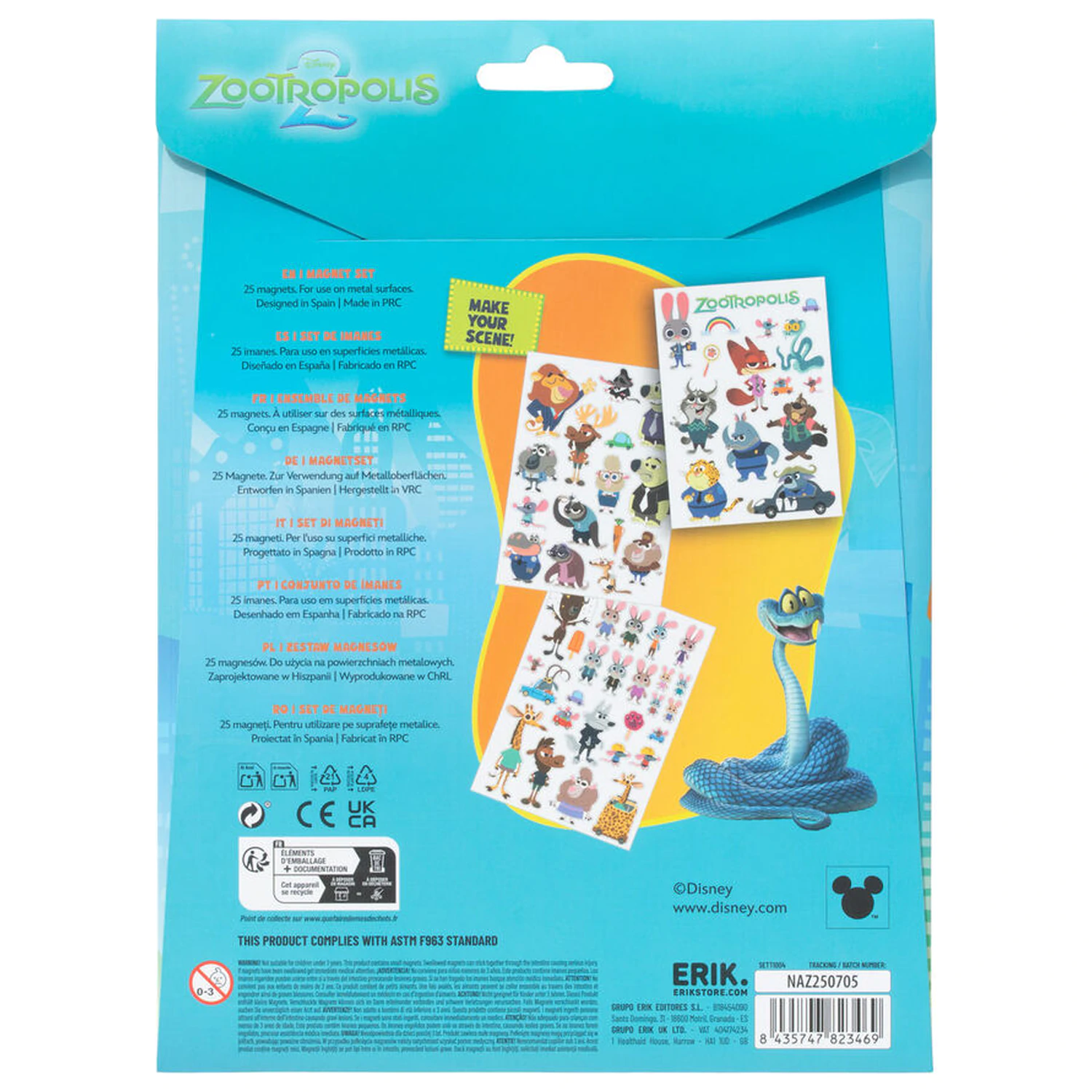 Zootopia 2 Magnetset Produktfoto