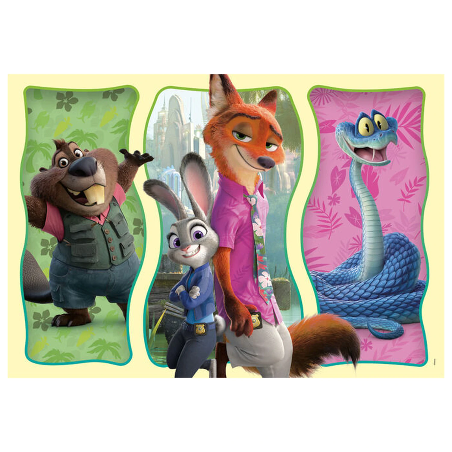 Zootopia 2 Puzzle 104 Teile Produktfoto