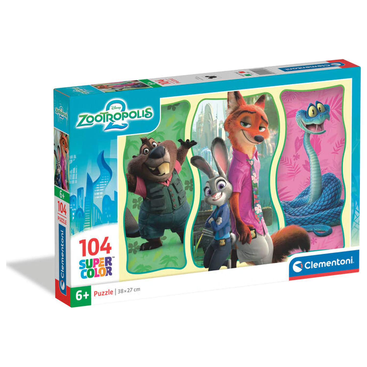 Zootopia 2 Puzzle 104 Teile Produktfoto