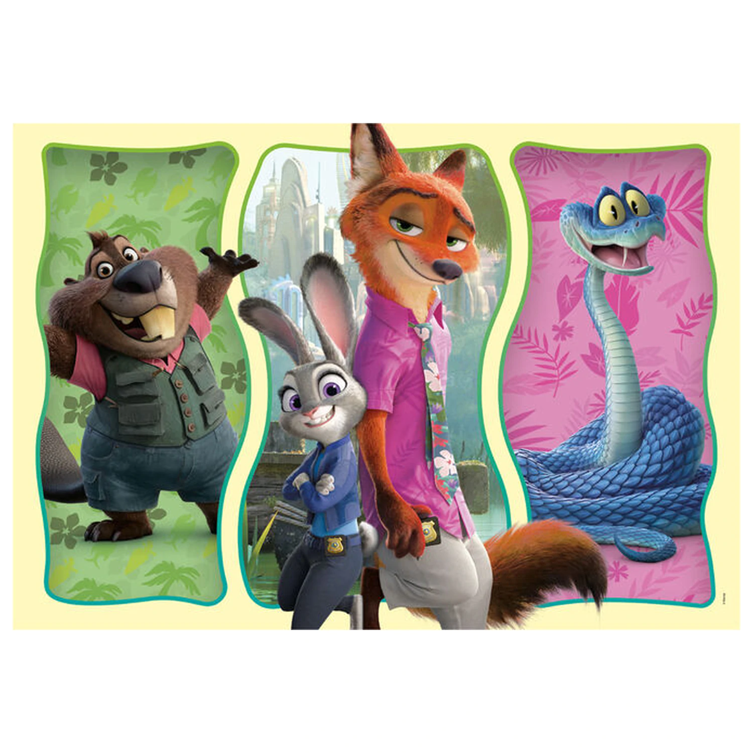 Zootopia 2 Puzzle 104 Teile Produktfoto