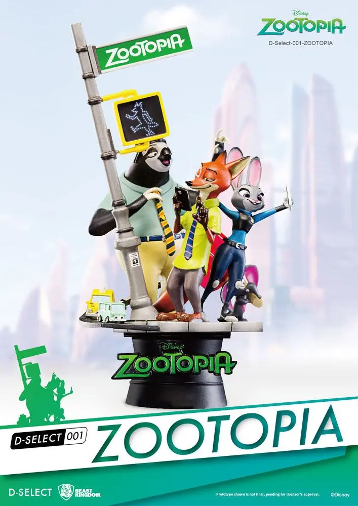 Zootopia D-Select PVC Diorama 16 cm Produktfoto