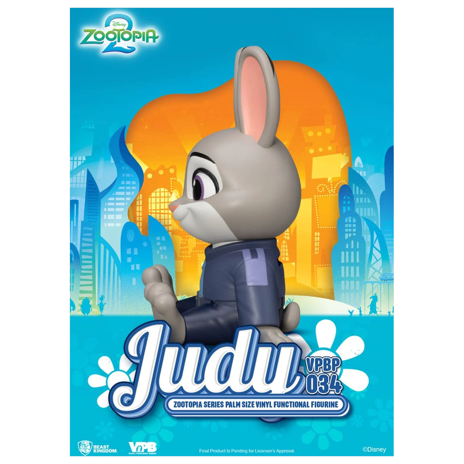 Zootopia Piggy Vinyl Spardose Judy 15 cm Produktfoto