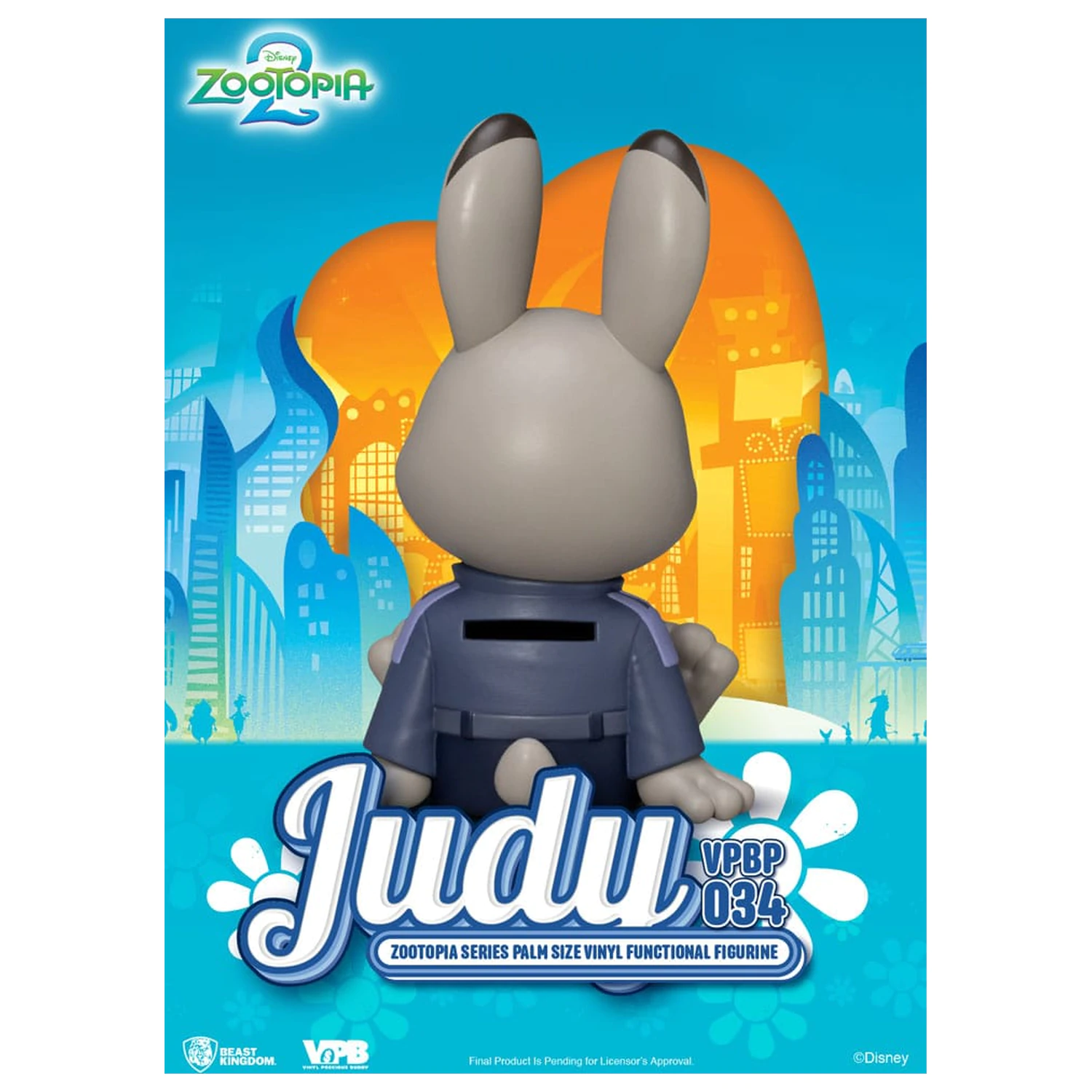 Zootopia Piggy Vinyl Spardose Judy 15 cm Produktfoto