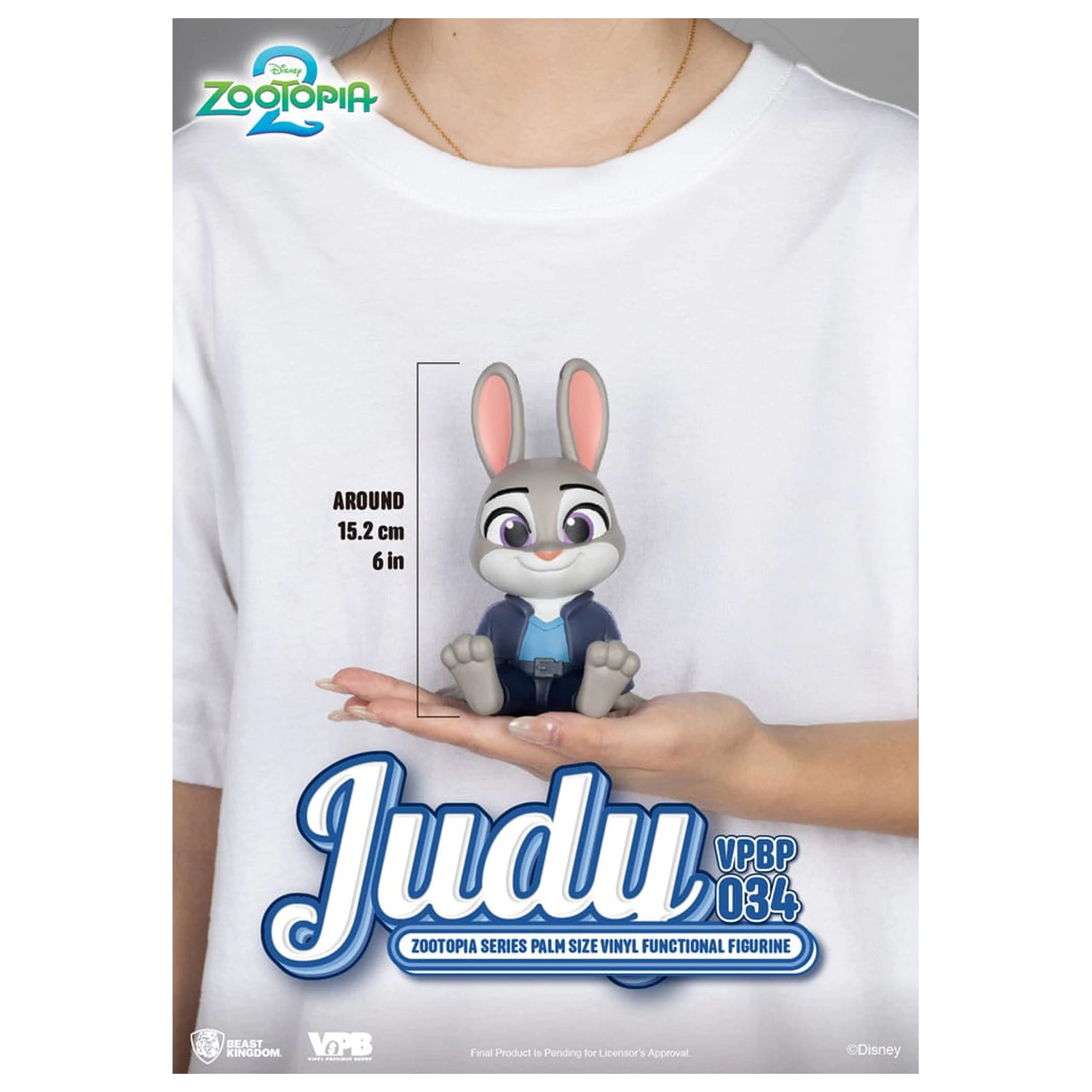 Zootopia Piggy Vinyl Spardose Judy 15 cm Produktfoto