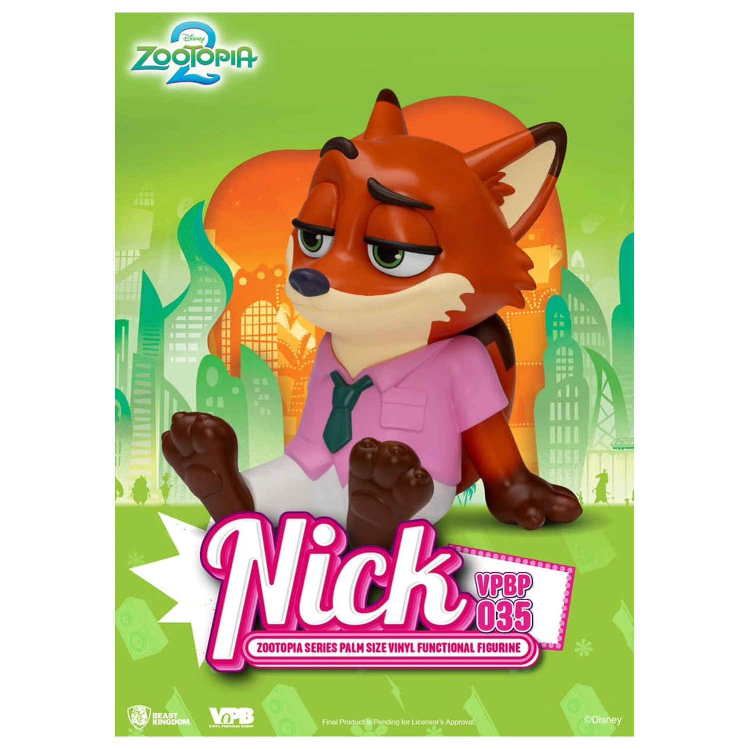 Zootopia Piggy Vinyl Bank Nick 15 cm Produktfoto