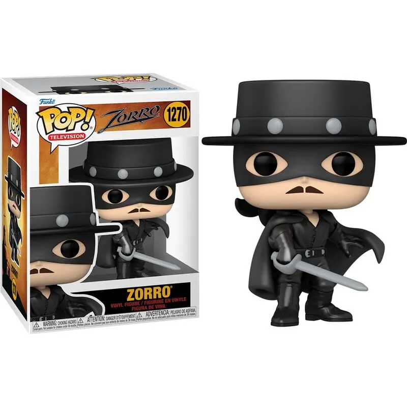 Zorro POP! TV Vinyl Figur Zorro Anniversary 9 cm termékfotó