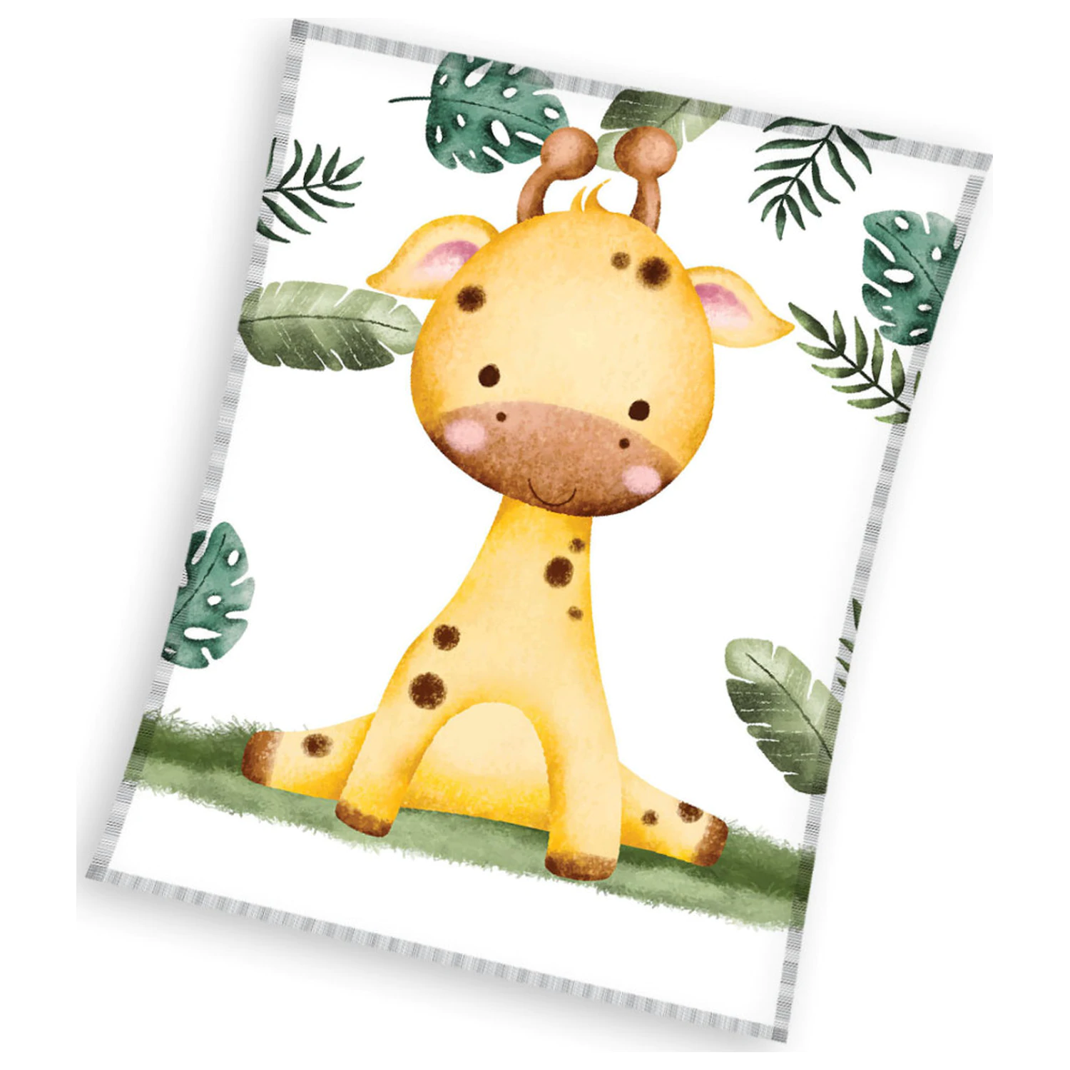 Giraffe Necky Fleece-Decke Produktfoto