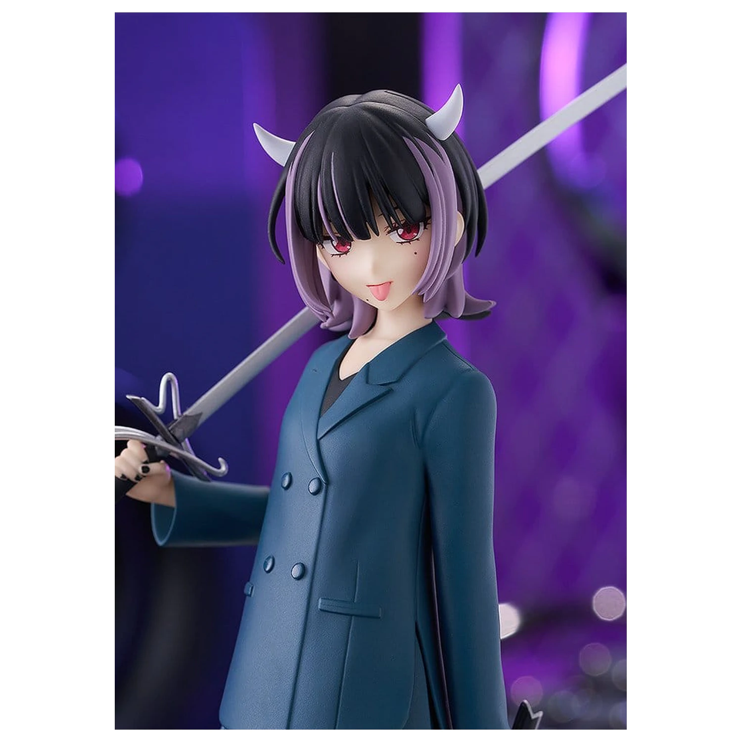 Zutto Mayonaka De Iinoni Pop Up Parade PVC Figur Nira-chan Devil (Time Left) 17 cm Produktfoto