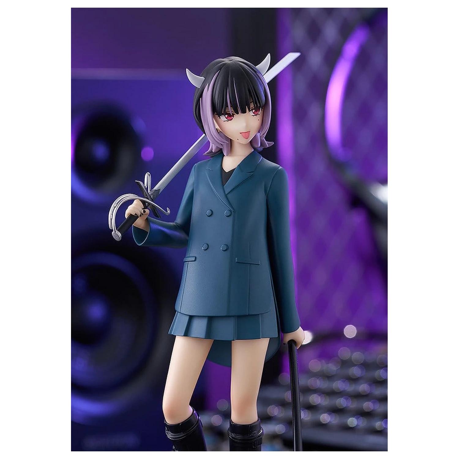 Zutto Mayonaka De Iinoni Pop Up Parade PVC Figur Nira-chan Devil (Time Left) 17 cm Produktfoto