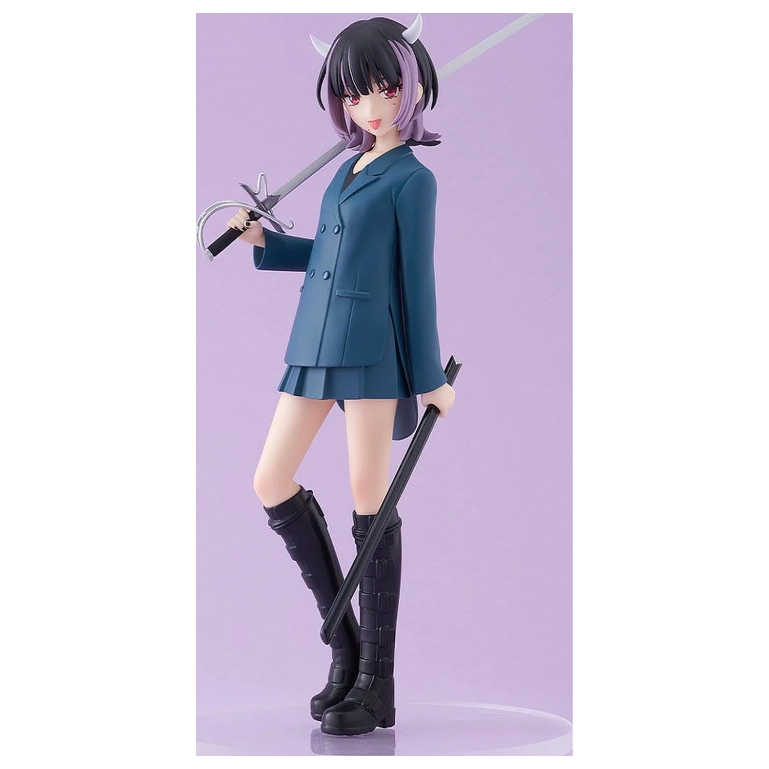 Zutto Mayonaka De Iinoni Pop Up Parade PVC Figur Nira-chan Devil (Time Left) 17 cm Produktfoto