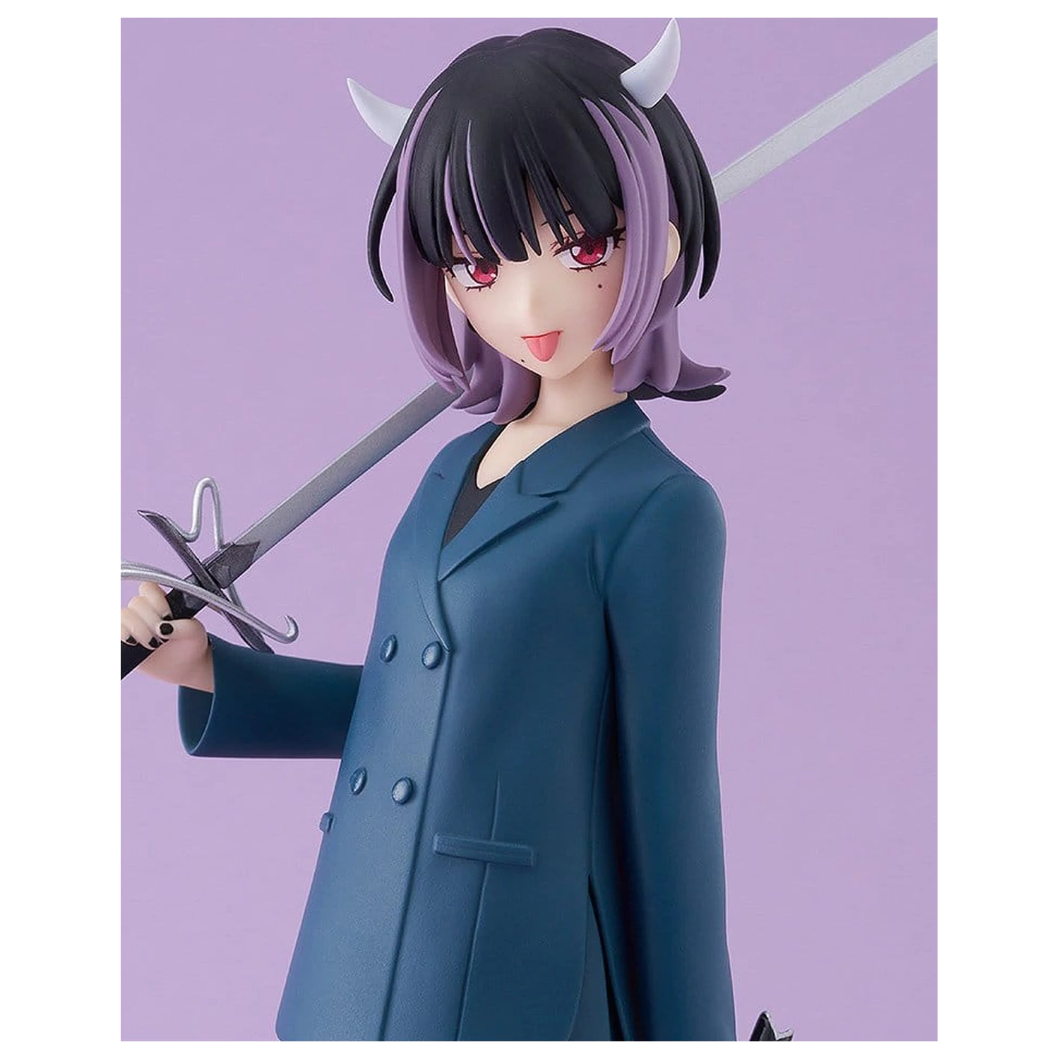 Zutto Mayonaka De Iinoni Pop Up Parade PVC Figur Nira-chan Devil (Time Left) 17 cm Produktfoto