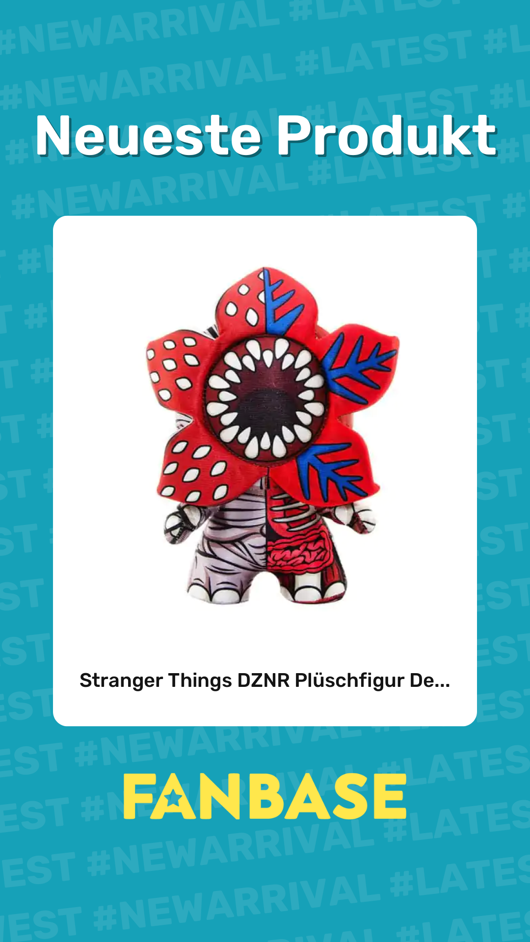 Neueste Produkt: Stranger Things DZNR Plüschfigur De...