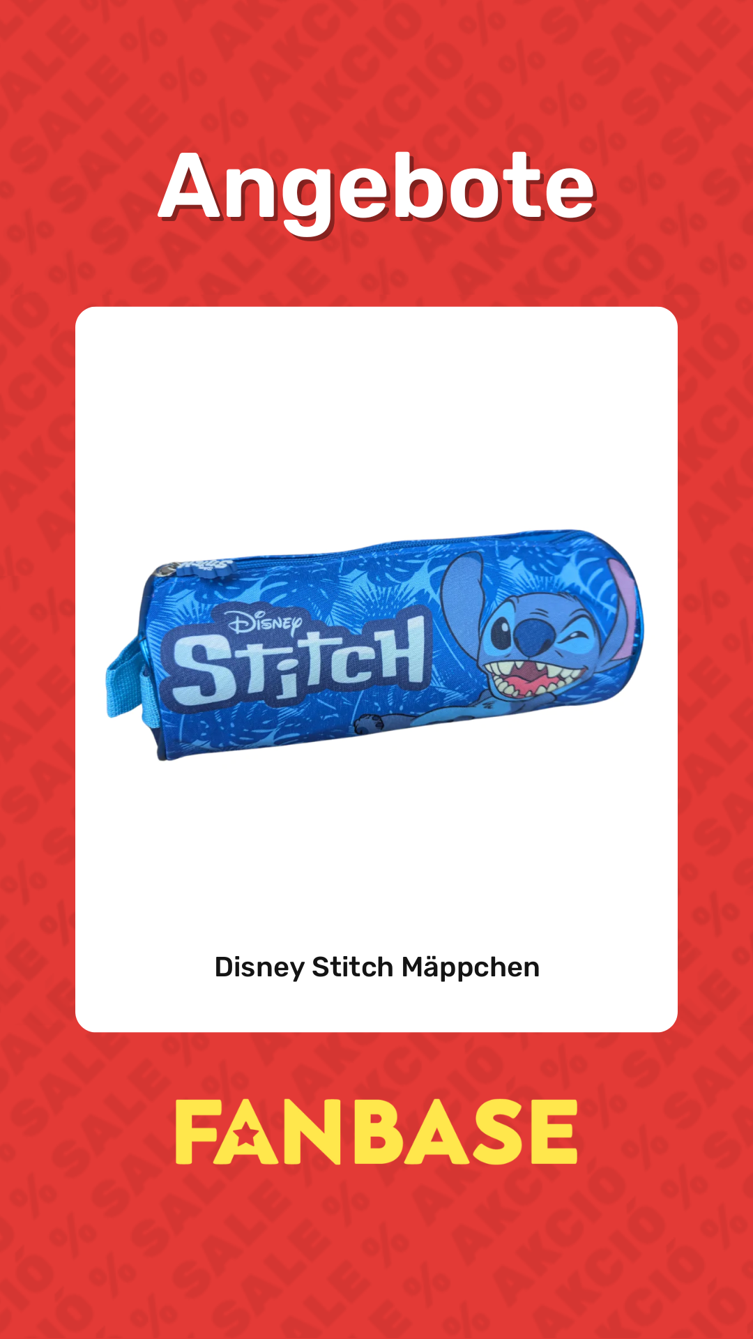 Angebote: Disney Stitch Mäppchen