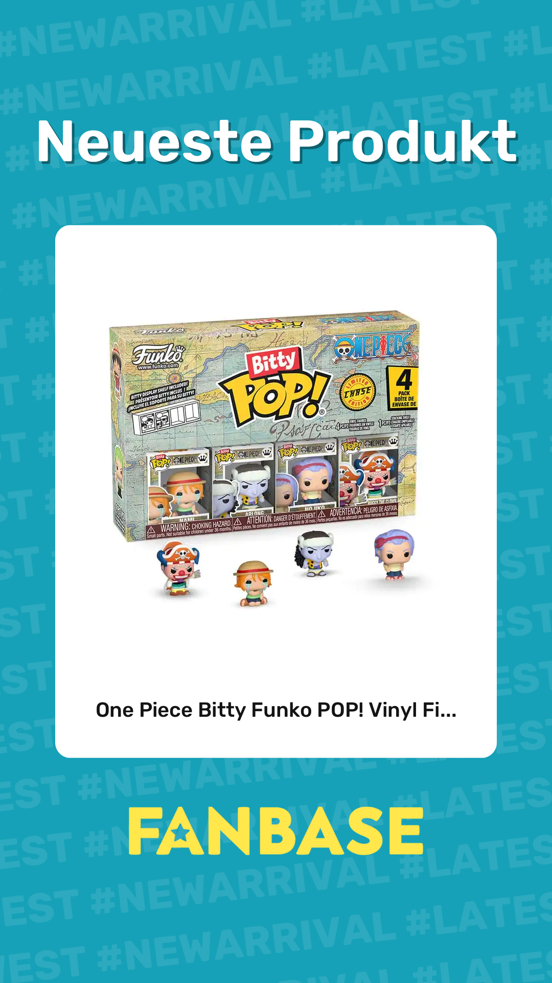 Neueste Produkt: One Piece Bitty Funko POP! Vinyl Fi...