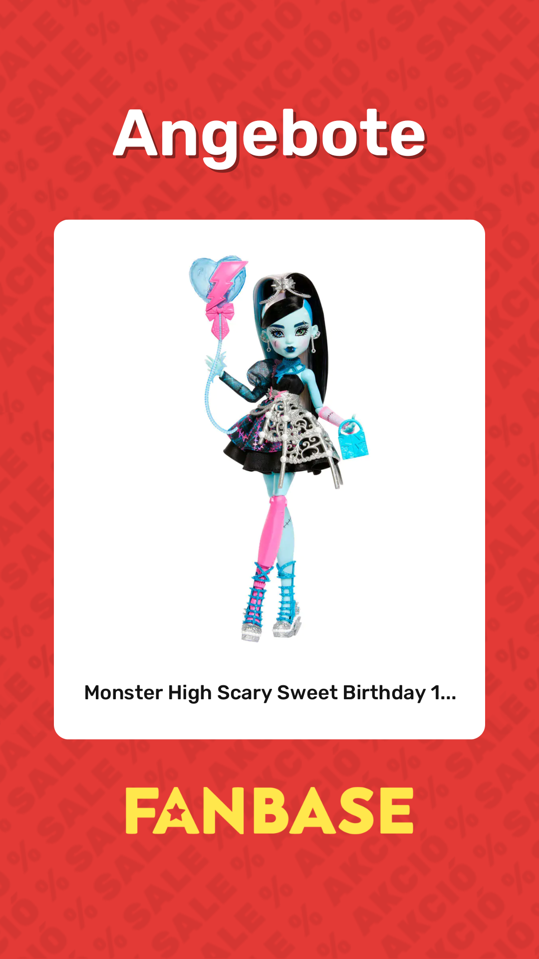 Angebote: Monster High Scary Sweet Birthday 1...