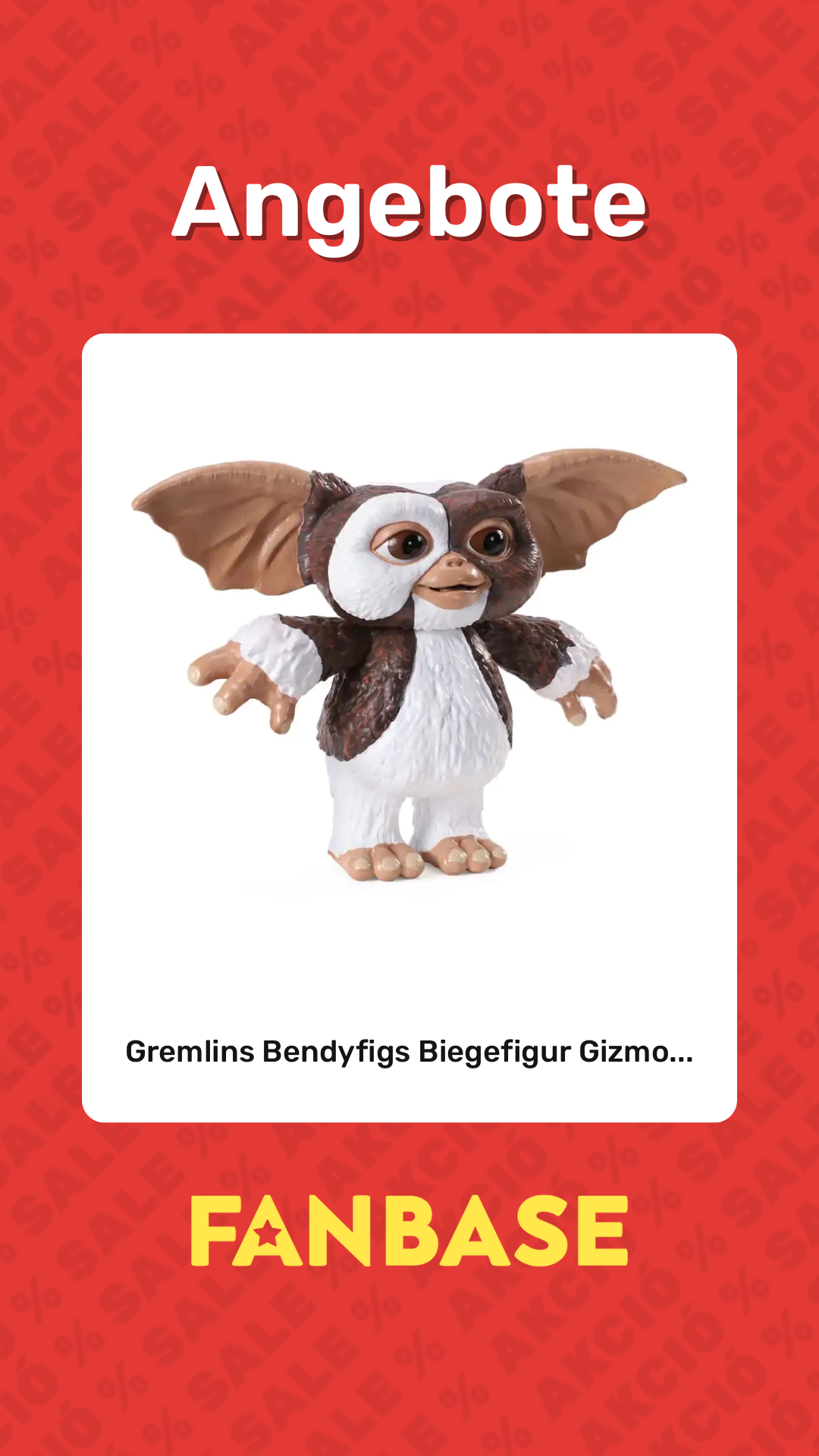Angebote: Gremlins Bendyfigs Biegefigur Gizmo...