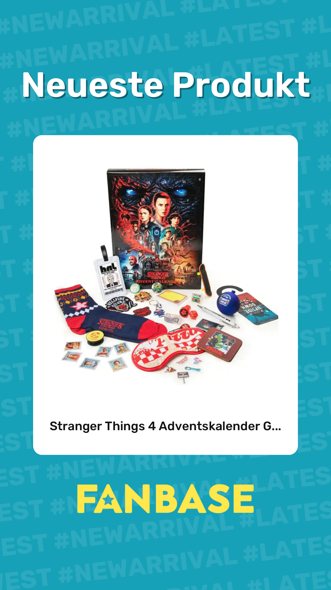 Neueste Produkt: Stranger Things 4 Adventskalender G...