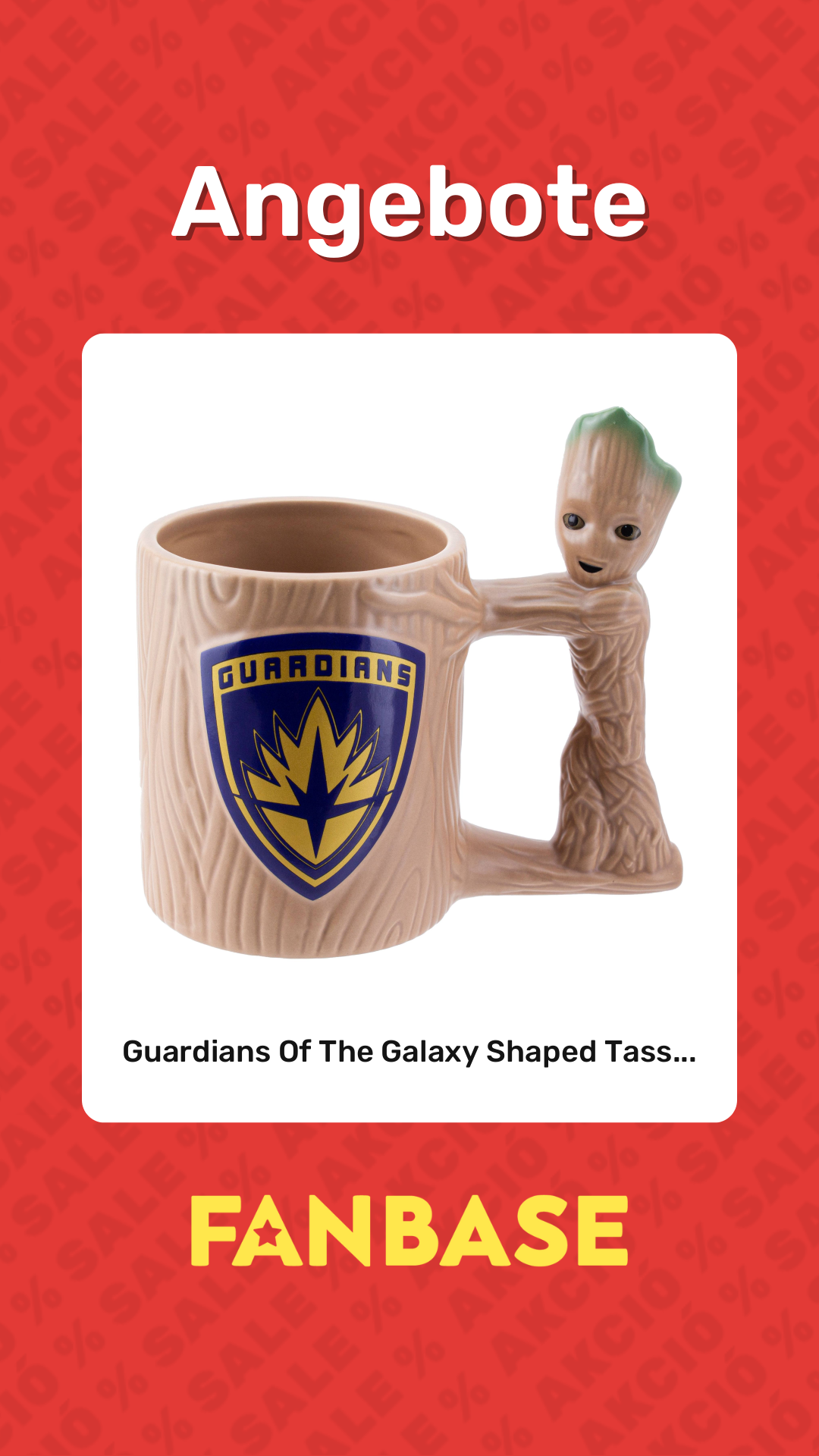 Angebote: Guardians Of The Galaxy Shaped Tass...