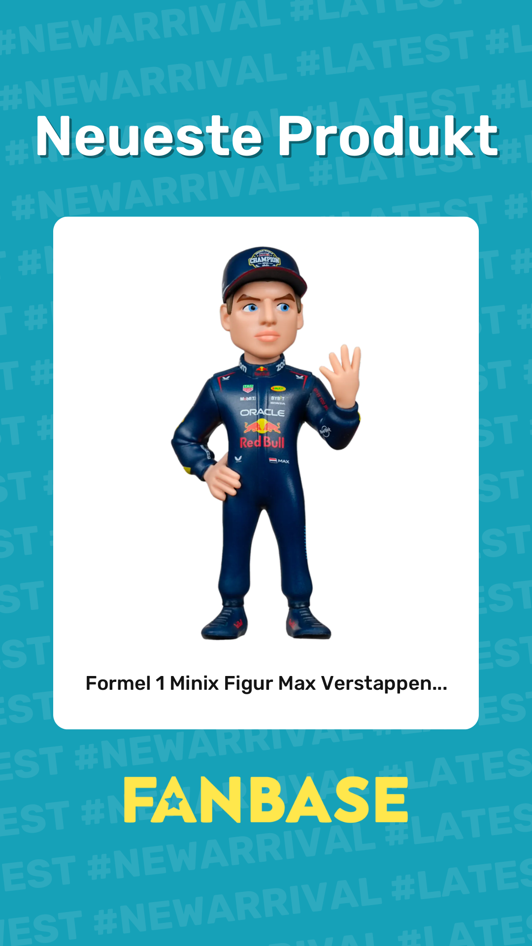 Neueste Produkt: Formel 1 Minix Figur Max Verstappen...