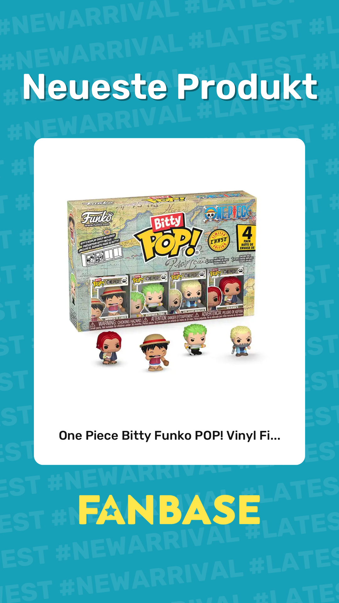 Neueste Produkt: One Piece Bitty Funko POP! Vinyl Fi...