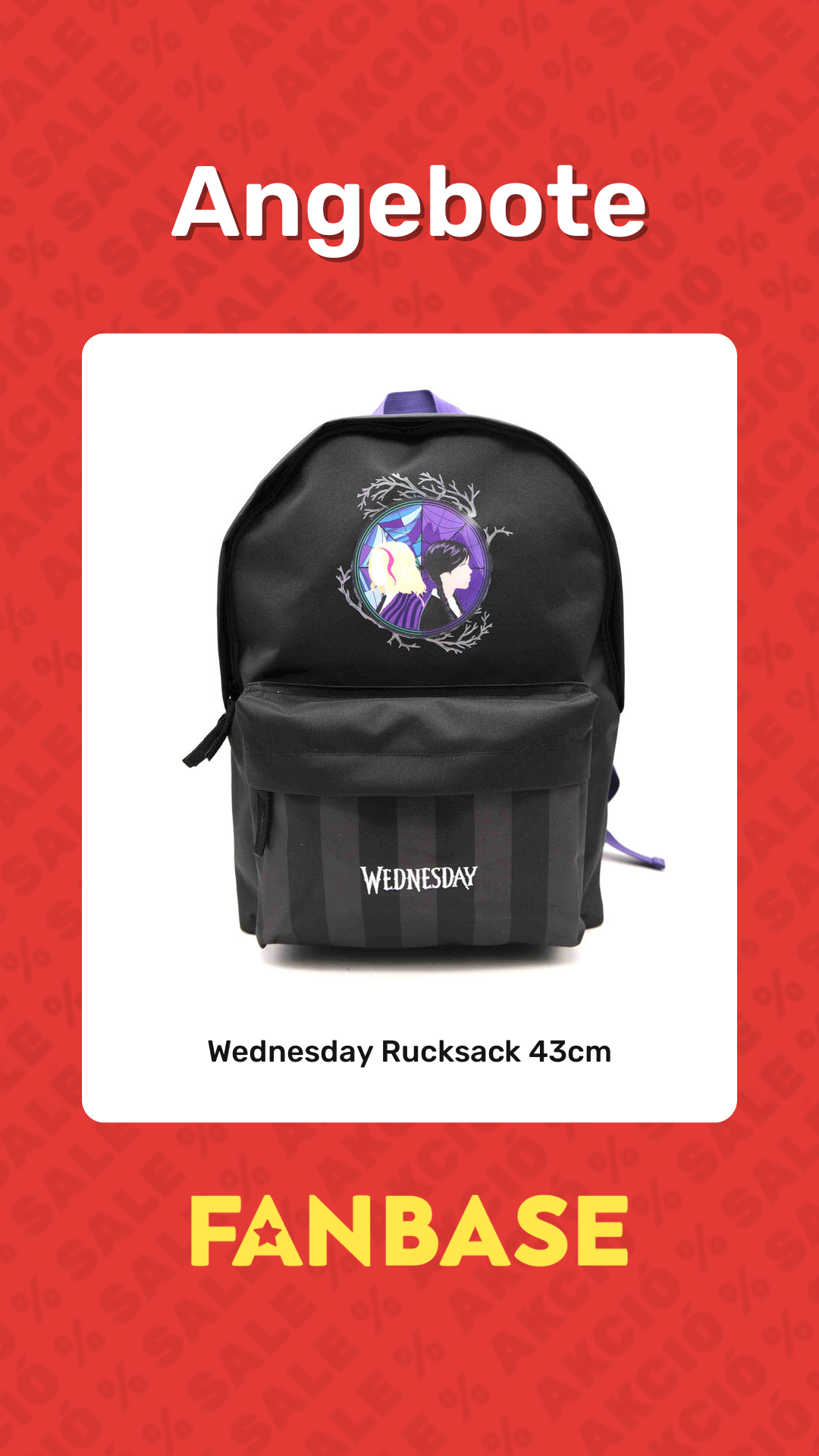 Angebote: Wednesday Rucksack 43cm