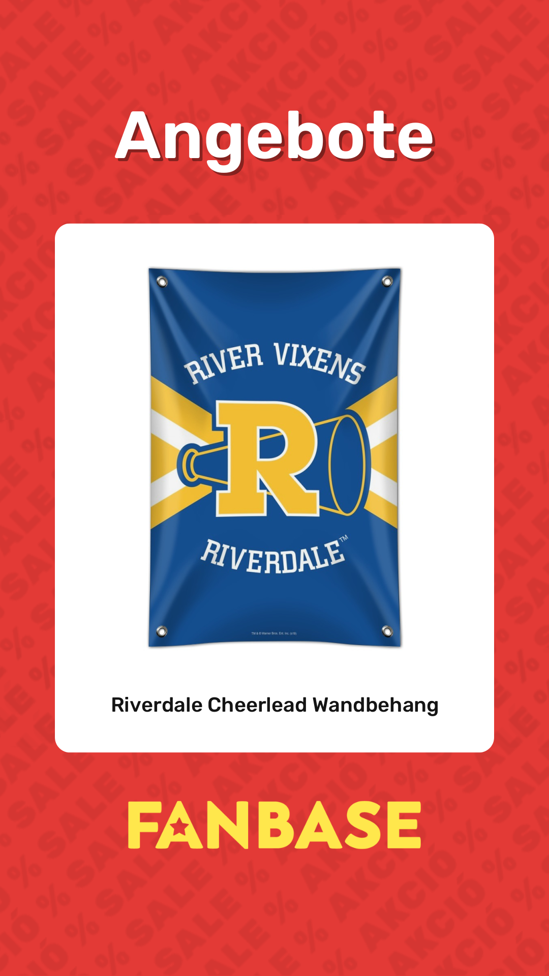 Angebote: Riverdale Cheerlead Wandbehang