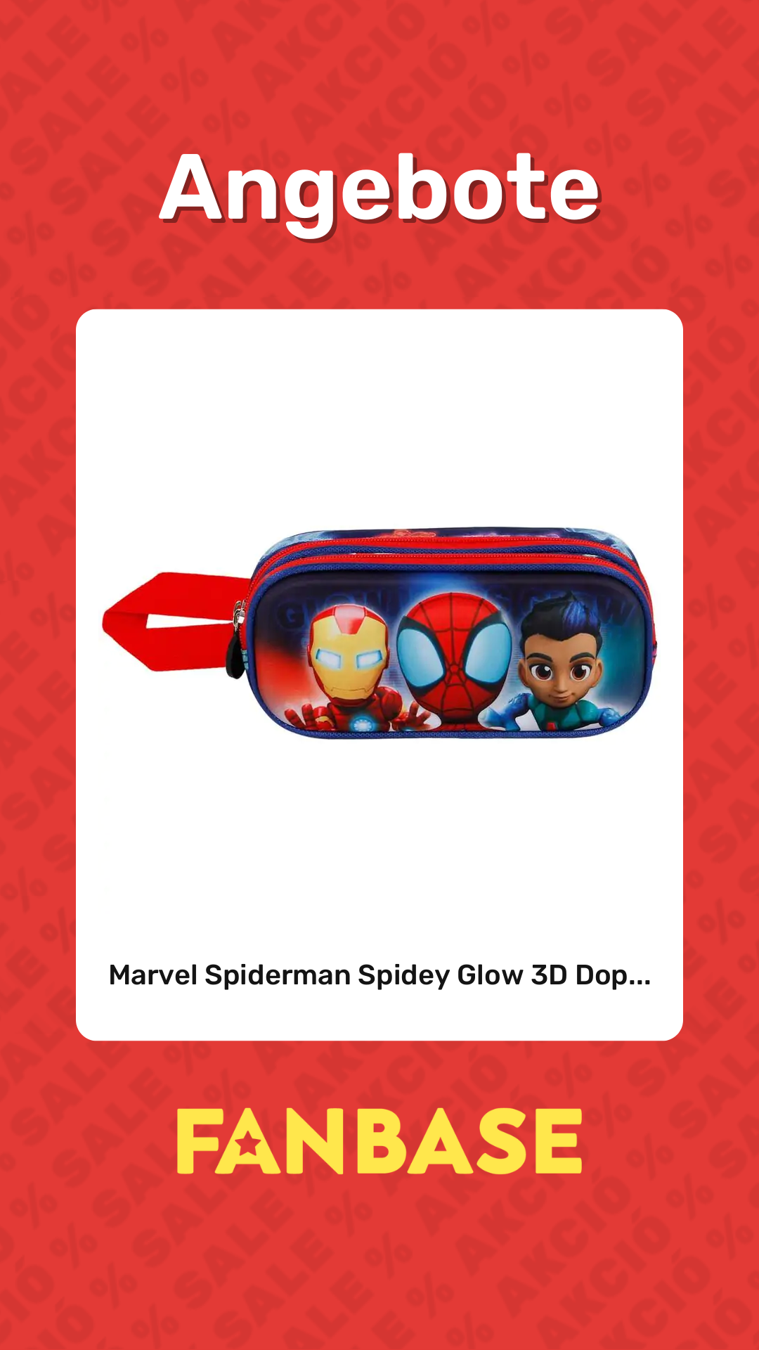 Angebote: Marvel Spiderman Spidey Glow 3D Dop...