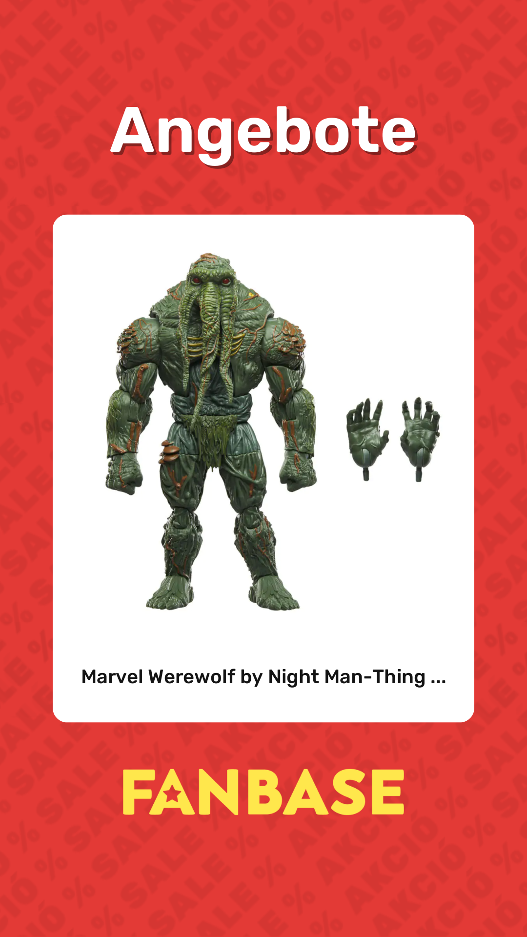 Angebote: Marvel Werewolf by Night Man-Thing ...