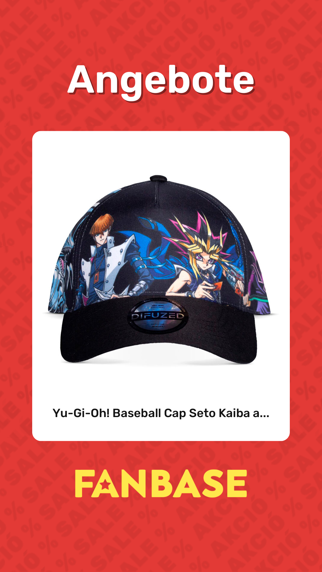 Angebote: Yu-Gi-Oh! Baseball Cap Seto Kaiba a...