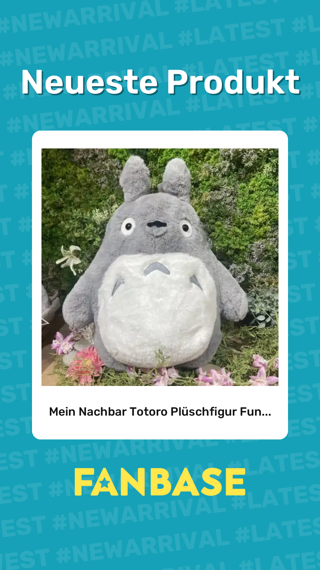 Neueste Produkt: Mein Nachbar Totoro Plüschfigur Fun...