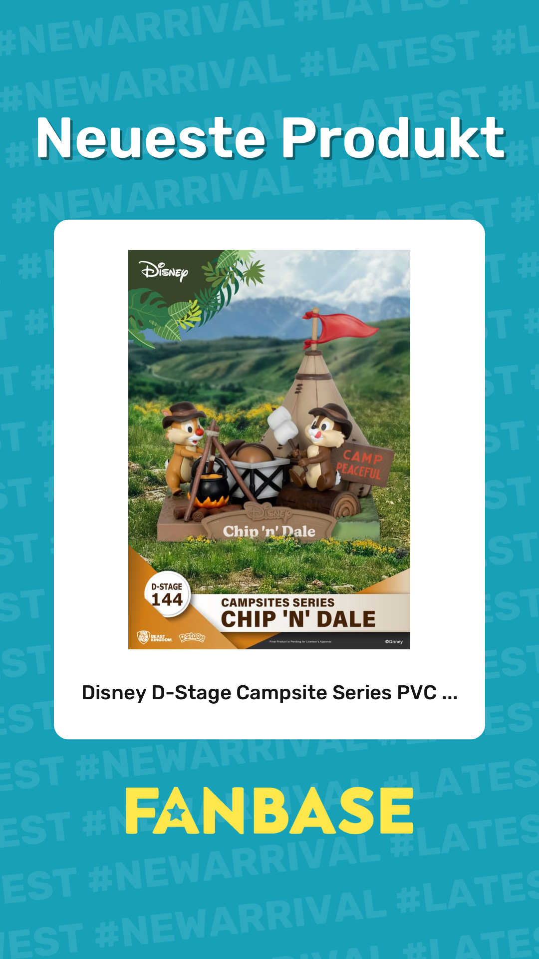 Neueste Produkt: Disney D-Stage Campsite Series PVC ...