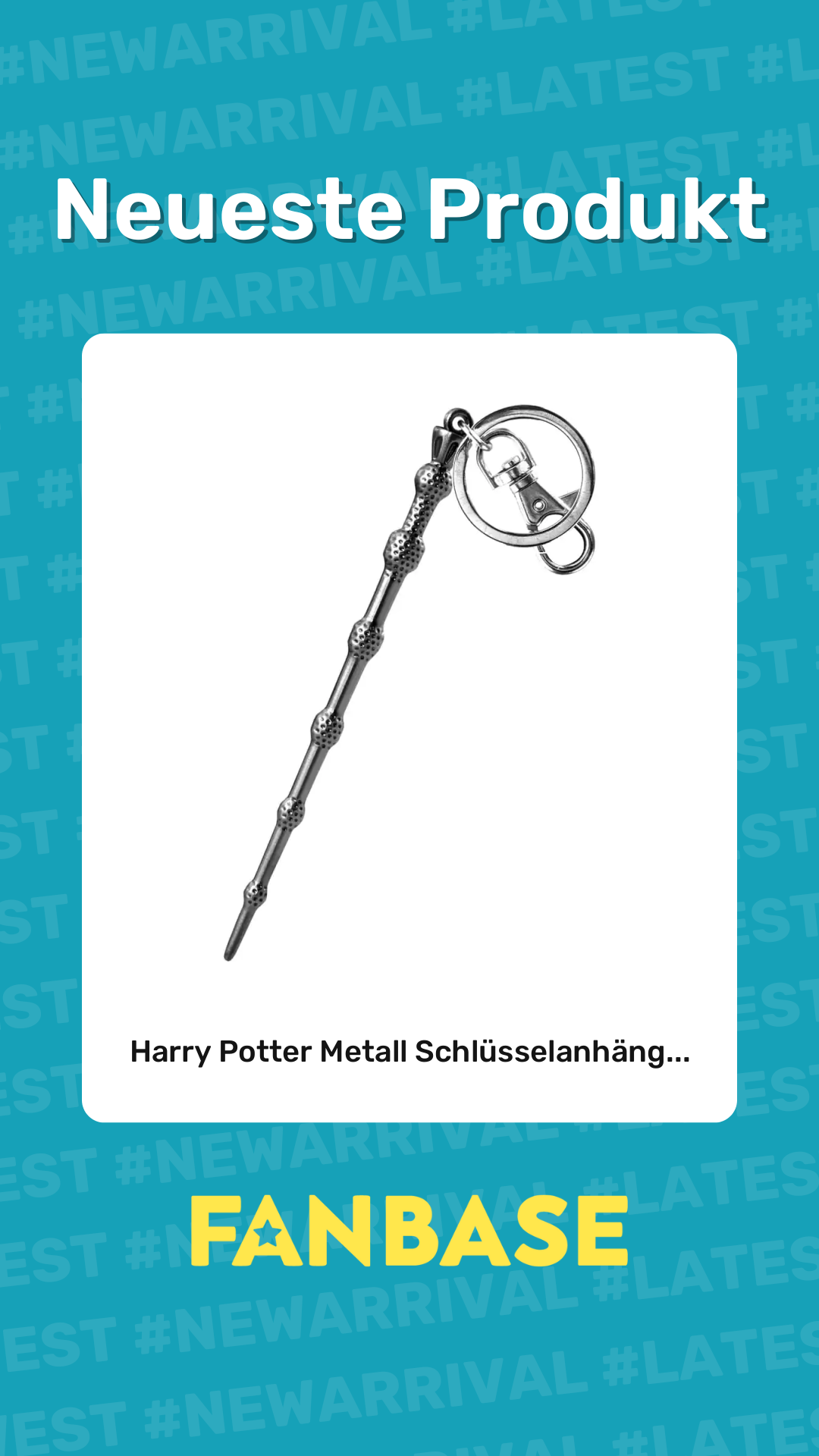 Neueste Produkt: Harry Potter Metall Schlüsselanhäng...